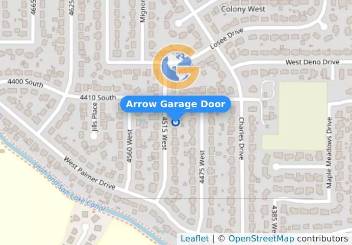 Arrow Garage Door