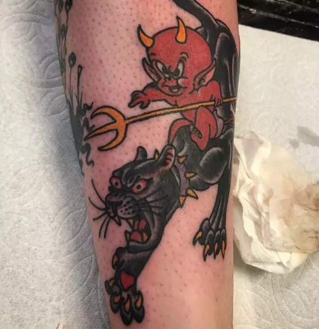 Panther House Tattoo