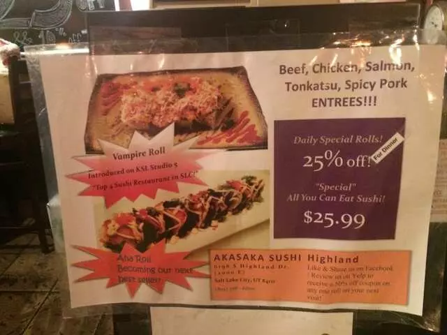 Akasaka Sushi - Highland