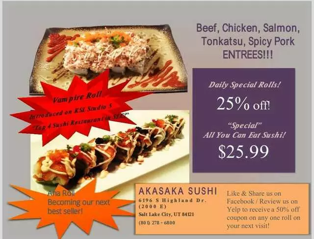 Akasaka Sushi - Highland
