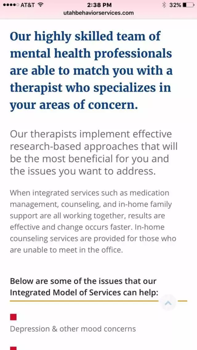 Utah Behavior Services