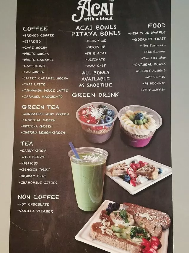 Acai With A Blend