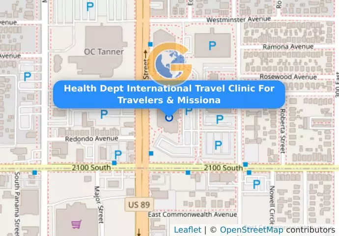 Health Dept International Travel Clinic For Travelers & Missiona