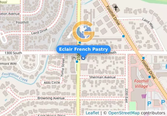 Eclair French Pastry