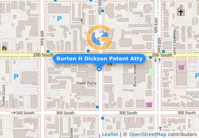 Burton H Dickson Patent Atty