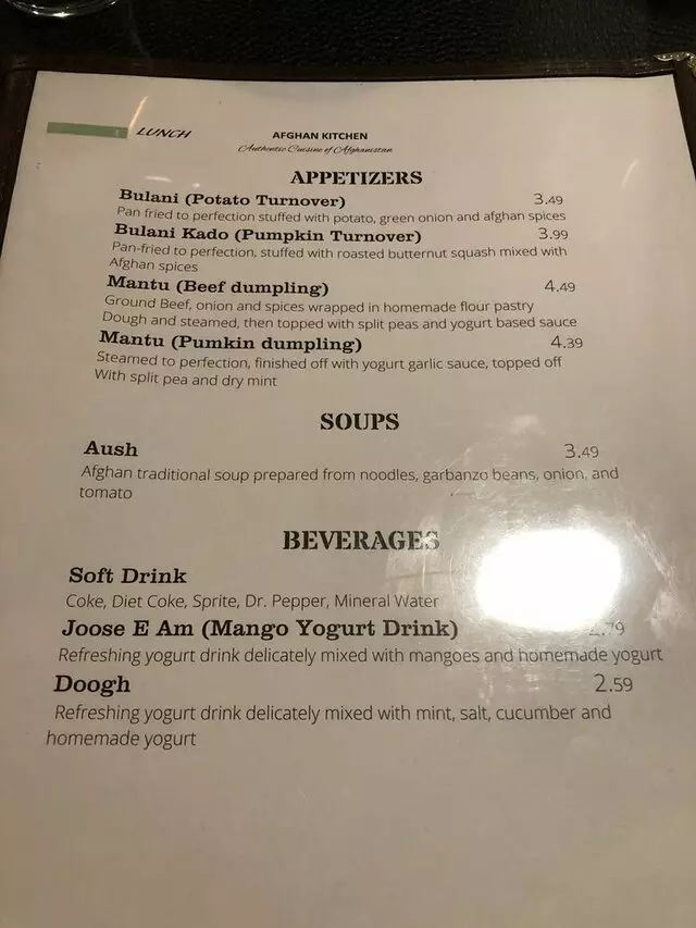 Afghan Kitchen