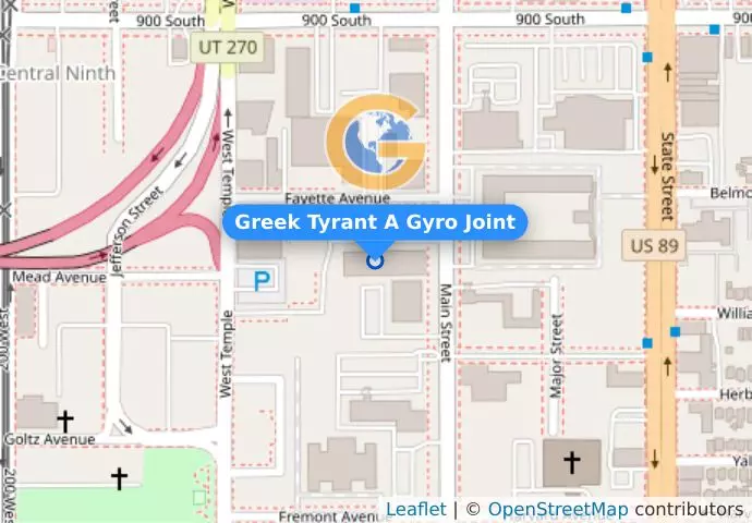 Greek Tyrant A Gyro Joint