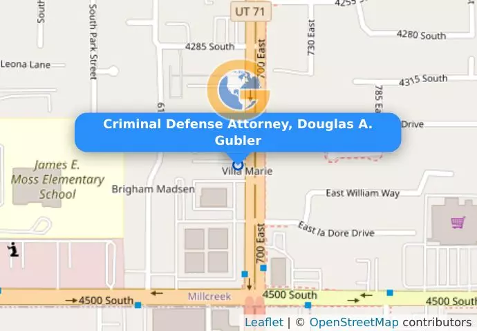 Criminal Defense Attorney, Douglas A. Gubler