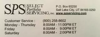 Select Portfolio Servicing