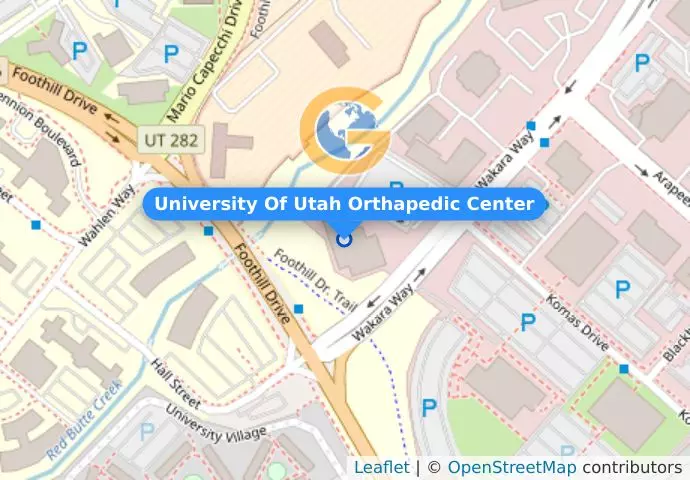 University Of Utah Orthapedic Center