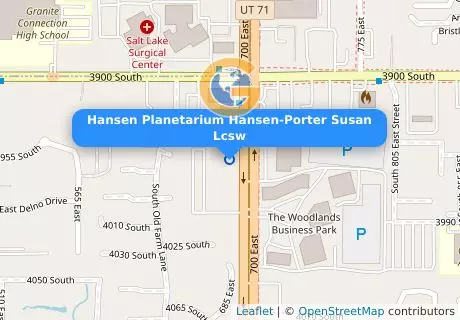 Hansen Planetarium Hansen-Porter Susan Lcsw